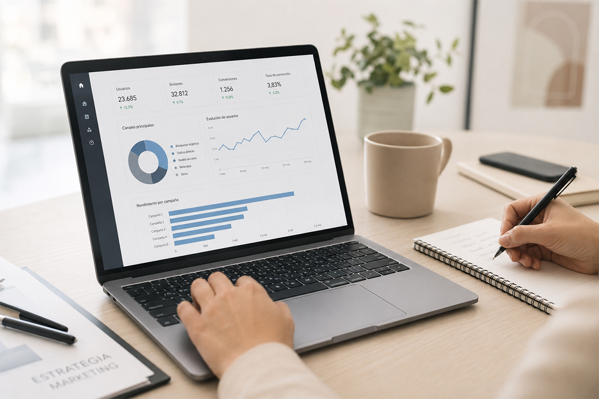 Marketing sanitario para clínicas estéticas: análisis de KPIs y captación de pacientes